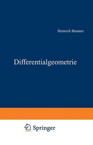 Differentialgeometrie de Heinrich Brauner