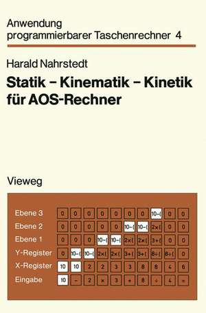 Statik — Kinematik — Kinetik für AOS-Rechner de Harald Nahrstedt