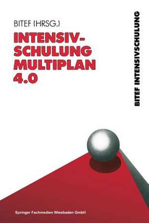 Intensivschulung Multiplan 4.0 de Werner Peters