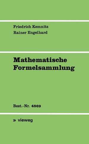 Mathematische Formelsammlung de Arnfried Kemnitz