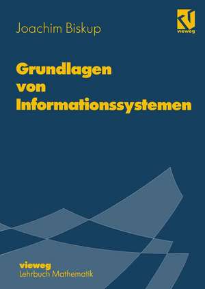 Grundlagen von Informationssystemen de Joachim Biskup