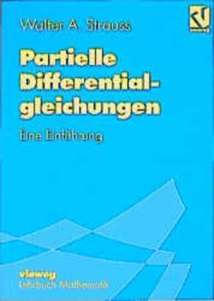 Partielle Differentialgleichungen: Eine Einführung de Walter A. Strauss