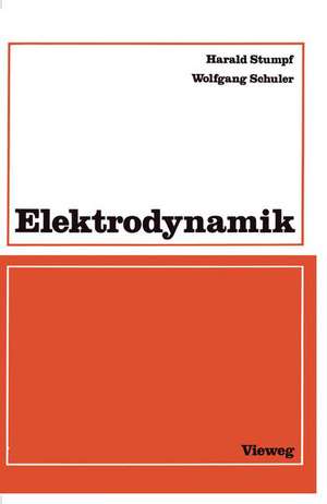 Elektrodynamik de Harald Stumpf