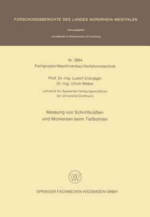 Messung von Schnittkräften und Momenten beim Tiefbohren de Ludolf Cronjäger