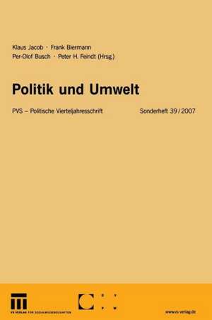 Politik und Umwelt de Klaus Jacob