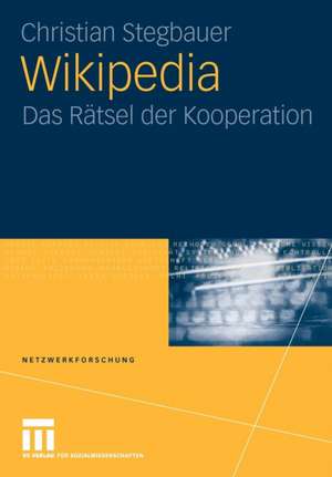 Wikipedia: Das Rätsel der Kooperation de Christian Stegbauer