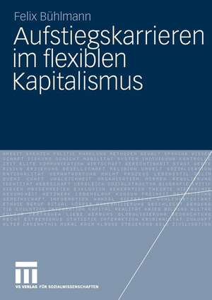 Aufstiegskarrieren im flexiblen Kapitalismus de Felix Bühlmann