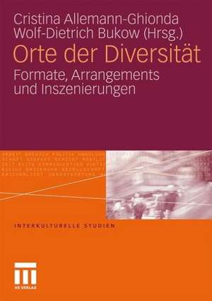 Orte der Diversität: Formate, Arrangements und Inszenierungen de Cristina Allemann-Ghionda