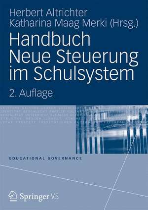 Handbuch Neue Steuerung im Schulsystem de Herbert Altrichter