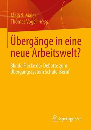 Übergänge in eine neue Arbeitswelt?: Blinde Flecke der Debatte zum Übergangssystem Schule-Beruf de Maja S. Maier