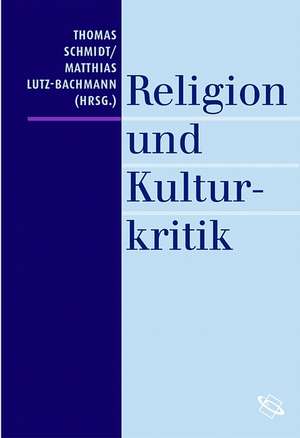 Religion und Kulturkritik de Thomas M. Schmidt