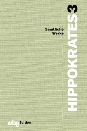 Kos, H: Hippokrates: Sämtliche Werke