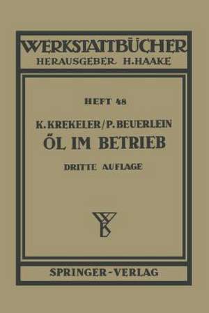 Öl im Betrieb de K. Krekeler