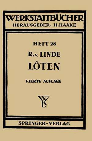 Das Löten de R.v. Linde