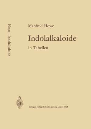 Indolalkaloide in Tabellen de M. Hesse