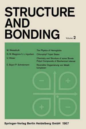 Structure and Bonding de Dr. C. K. Jørgensen