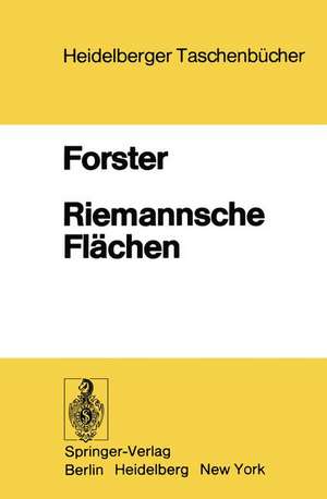 Riemannsche Flächen de O. Forster