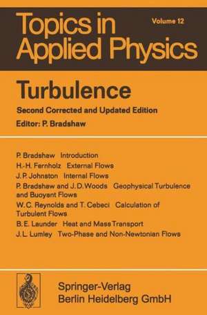 Turbulence de P. Bradshaw