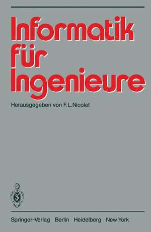 Informatik für Ingenieure de W. Gander