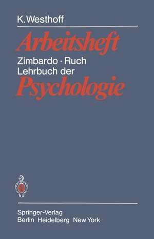 Lehrbuch der Psychologie de K. Westhoff