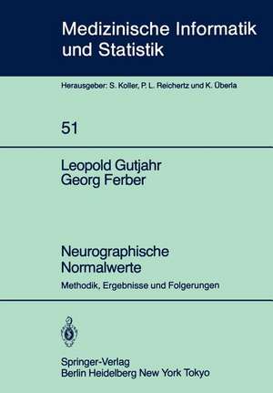 Neurographische Normalwerte: Methodik, Ergebnisse und Folgerungen de L. Gutjahr