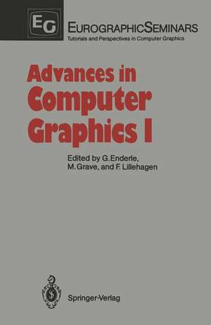 Advances in Computer Graphics I de Günter Enderle