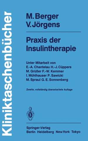 Praxis der Insulintherapie de Michael Berger