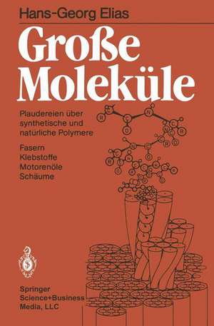 Große Moleküle: Plaudereien über synthetische und natürliche Polymere de Hans-Georg Elias