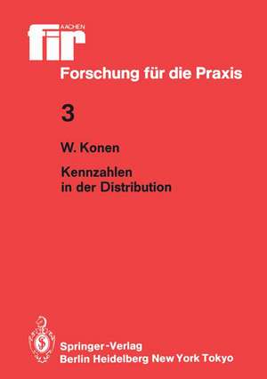 Kennzahlen in der Distribution de Werner Konen