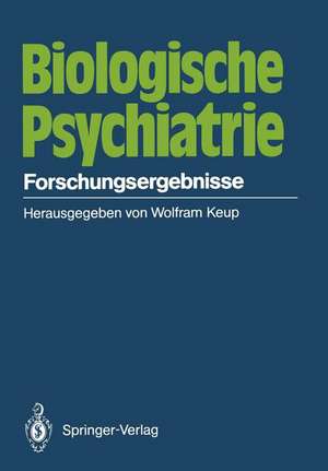 Biologische Psychiatrie: Forschungsergebnisse de P. Baumann