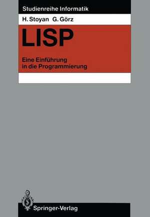 LISP: Eine Einführung in die Programmierung de Herbert Stoyan