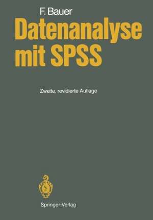 Datenanalyse mit SPSS de Felix Bauer