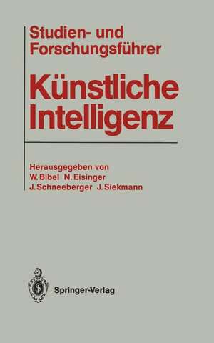 Studien- und Forschungsführer Künstliche Intelligenz de Wolfgang Bibel