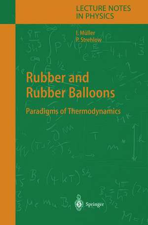 Rubber and Rubber Balloons: Paradigms of Thermodynamics de Ingo Müller