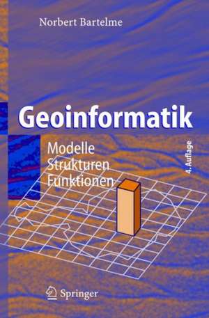 Geoinformatik: Modelle, Strukturen, Funktionen de Norbert Bartelme