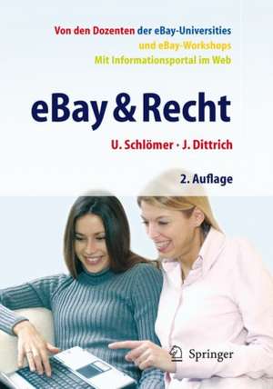 eBay & Recht: Ratgeber für Käufer und Verkäufer de Uwe Schlömer