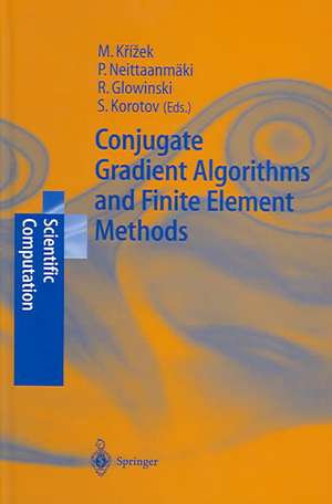 Conjugate Gradient Algorithms and Finite Element Methods de Michal Krizek