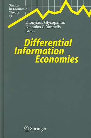 Differential Information Economies de Dionysius Glycopantis