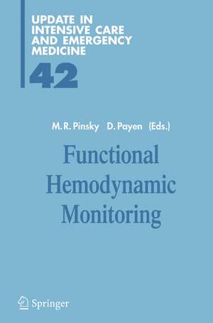 Functional Hemodynamic Monitoring de Michael R. Pinsky