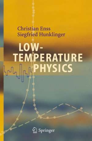 Low-Temperature Physics de Christian Enss