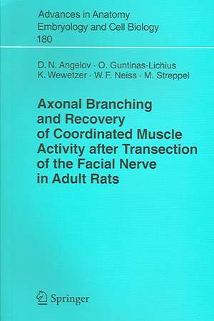 Axonal Branching and Recovery of Coordinated Muscle Activity after Transsection of the Facial Nerve in Adult Rats de Doychin N. Angelov