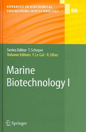 Marine Biotechnology I de Yves Le Gal