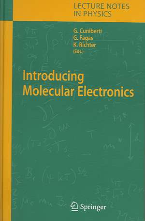 Introducing Molecular Electronics de Gianaurelio Cuniberti