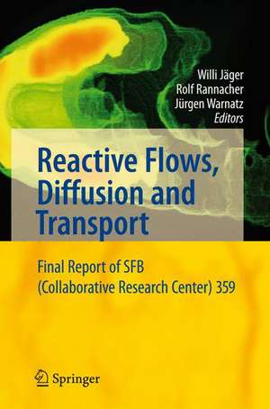 Reactive Flows, Diffusion and Transport: From Experiments via Mathematical Modeling to Numerical Simulation and Optimization de Willi Jäger