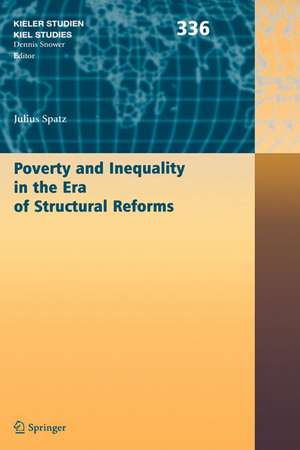 Poverty and Inequality in the Era of Structural Reforms: The Case of Bolivia de Julius Spatz