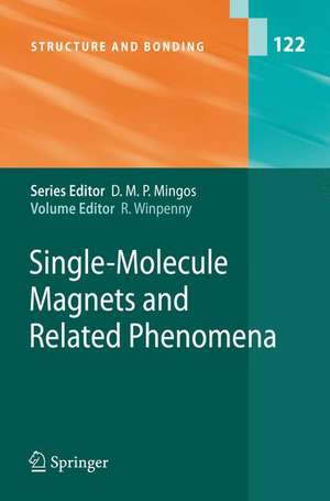 Single-Molecule Magnets and Related Phenomena de Richard Winpenny