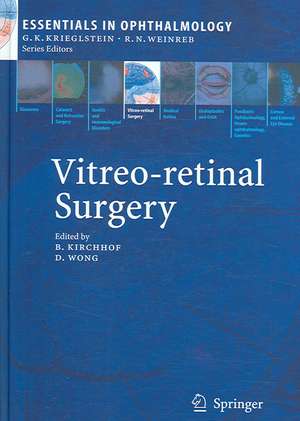 Vitreo-retinal Surgery de Bernd Kirchhof