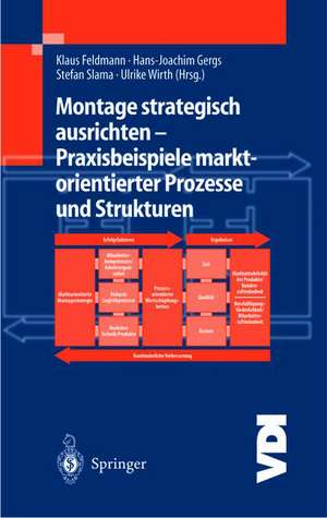 Montage strategisch ausrichten — Praxisbeispiele marktorientierter Prozesse und Strukturen de Klaus Feldmann