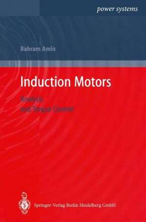 Induction Motors: Analysis and Torque Control de Bahram Amin