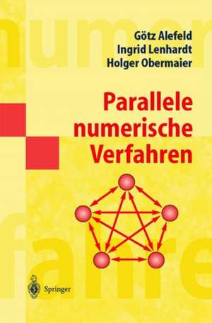 Parallele numerische Verfahren de Götz Alefeld